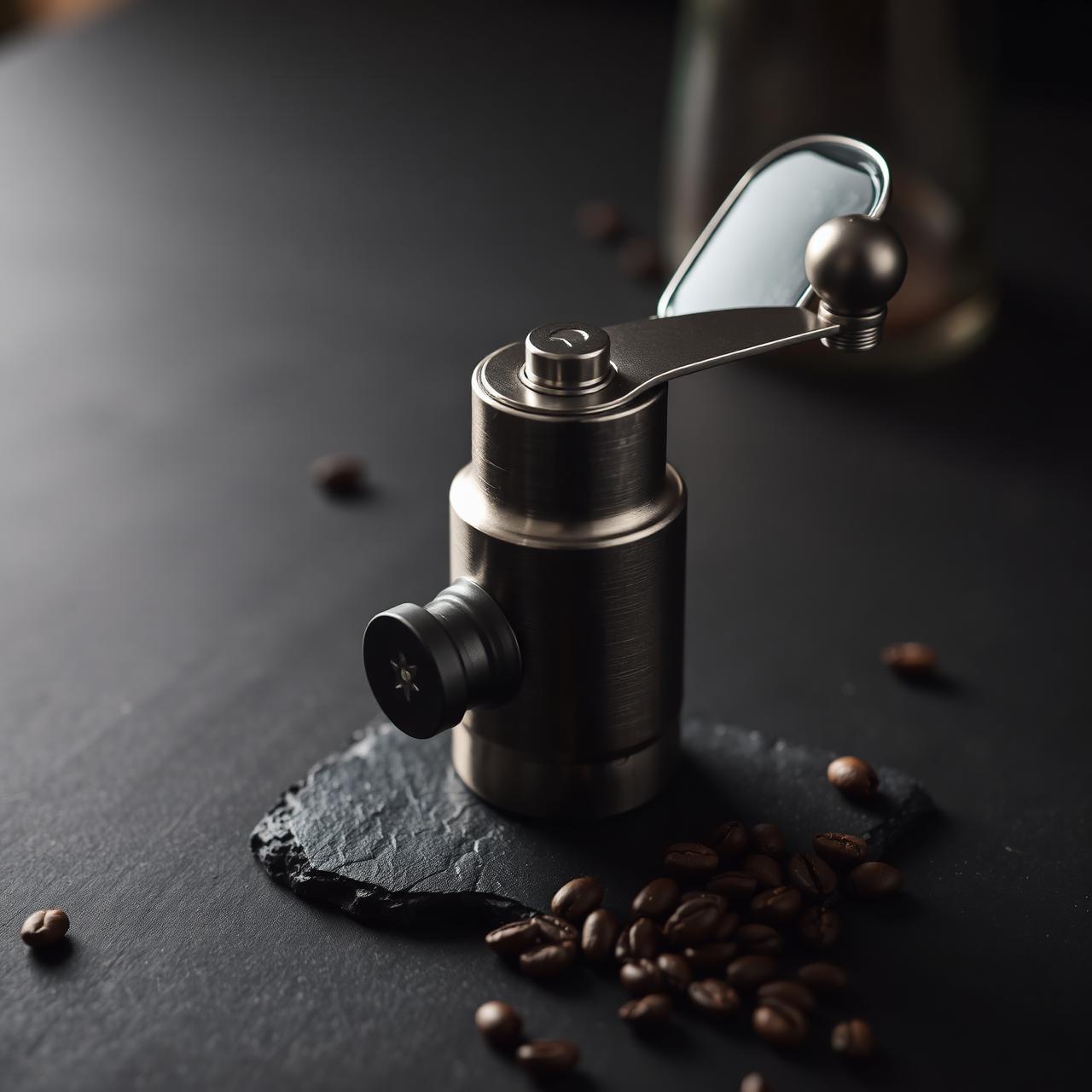 Grinders category, editorial moody product still