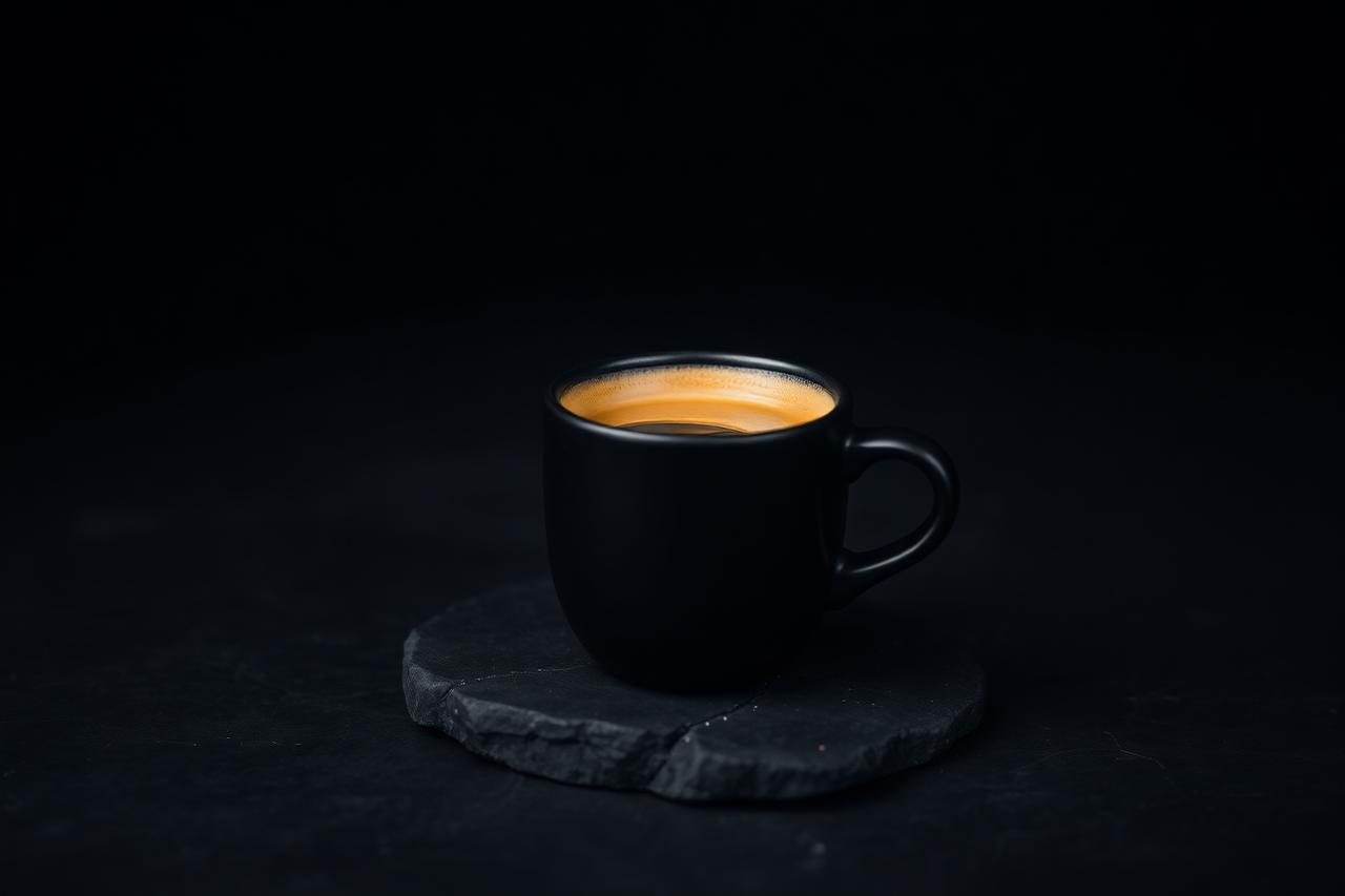 Bottomless portafilter pulling a thick syrupy espresso shot with tiger-striped crema